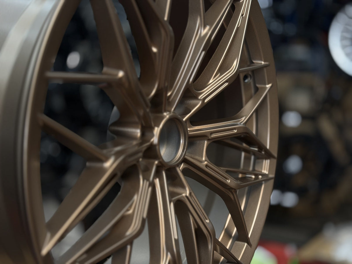 19" Split-Spaaks Brons Rondom - 5x112